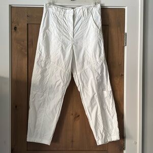 Maeve by Anthropologie Crisp White Cargo Pants